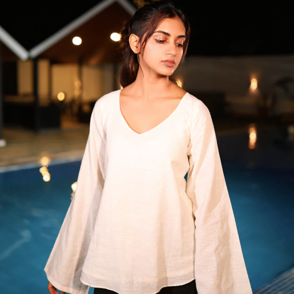 Masakali Linen Top